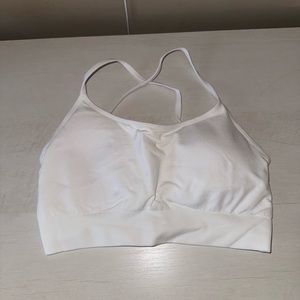 NGTN White Strappy Sports Bra | S